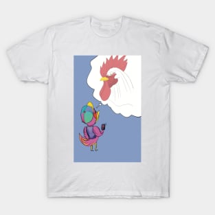 aspirational inspirational with kens and chickens ecopop match maker T-Shirt